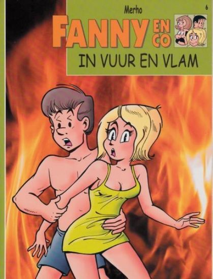 Afbeelding van Fanny en co #6 - In vuur en vlam - Tweedehands (STANDAARD, zachte kaft)