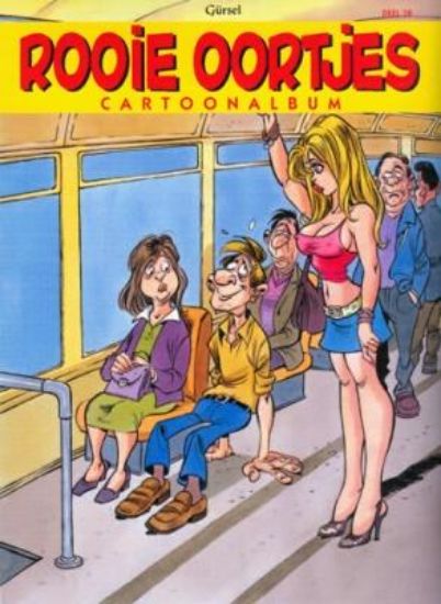 Afbeelding van Rooie oortjes cartoonalbum #38 - Cartoonalbum 38 - Tweedehands (BOEMERANG, zachte kaft)