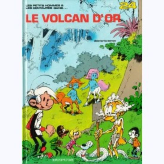 Afbeelding van Petits hommes (fra) #24 - Le volcan d'or (DUPUIS, harde kaft)