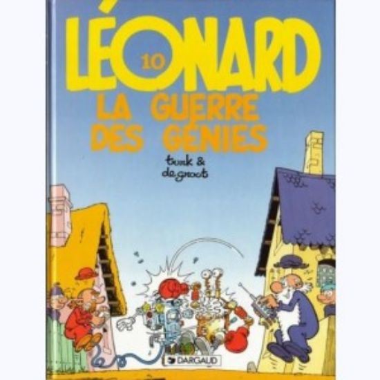 Afbeelding van Leonard (fra) #10 - La guerre des genies - Tweedehands (DARGAUD, harde kaft)