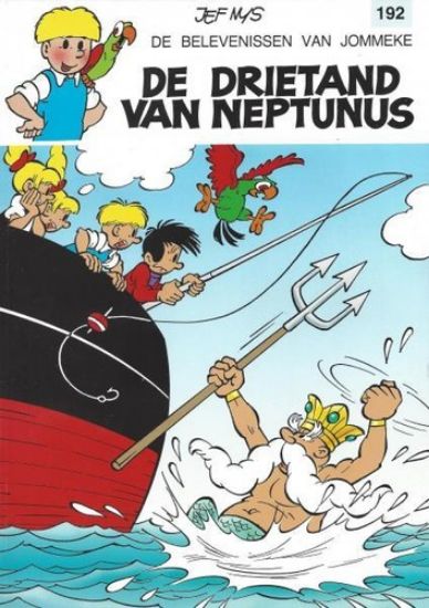 Afbeelding van Jommeke #192 - Drietand van neptunus - Tweedehands (HET VOLK, zachte kaft)