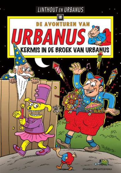 Afbeelding van Urbanus #180 - Kermis in de broek van urbanus - Tweedehands (STANDAARD, zachte kaft)
