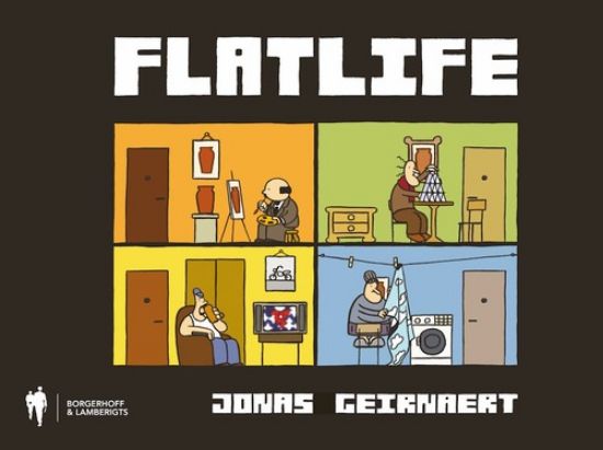 Afbeelding van Jonas geirnaert - Flatlife +cd (BORGERHOFF & LAMBERIGTS, harde kaft)