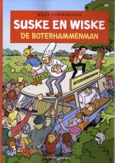 Afbeelding van Suske en wiske #369 - Boterhammenman (STANDAARD, zachte kaft)