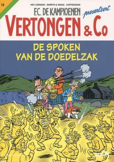 Afbeelding van Vertongen & co #18 - Spoken van de doedelzak - Tweedehands (STANDAARD, zachte kaft)