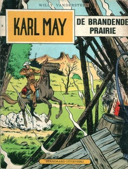 Afbeelding van Karl may #70 - Brandende prairie - Tweedehands (STANDAARD, zachte kaft)
