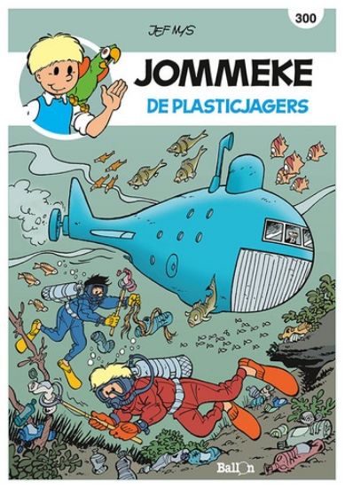Afbeelding van Jommeke #300 - Plasticjagers (BALLON, zachte kaft)
