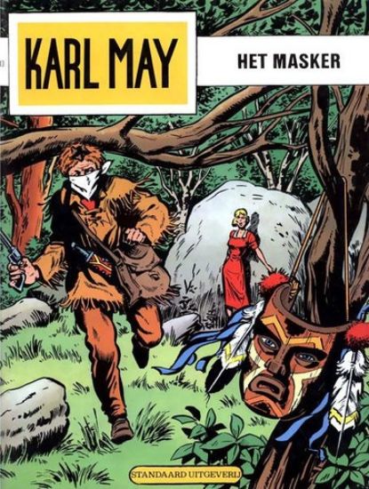 Afbeelding van Karl may #13 - Masker - Tweedehands (STANDAARD, zachte kaft)