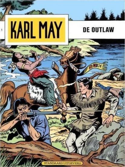 Afbeelding van Karl may #9 - Outlaw - Tweedehands (STANDAARD, zachte kaft)