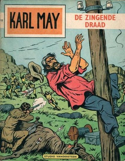 Afbeelding van Karl may #15 - Zingende draad - Tweedehands (STANDAARD, zachte kaft)