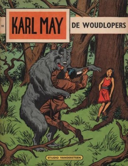 Afbeelding van Karl may #16 - Woudlopers - Tweedehands (STANDAARD, zachte kaft)