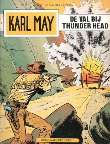 Afbeelding van Karl may #61 - Val bij thunder head - Tweedehands (STANDAARD, zachte kaft)