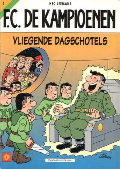 Afbeelding van Fc kampioenen #4 - Vliegende dagschotels (STANDAARD, zachte kaft)