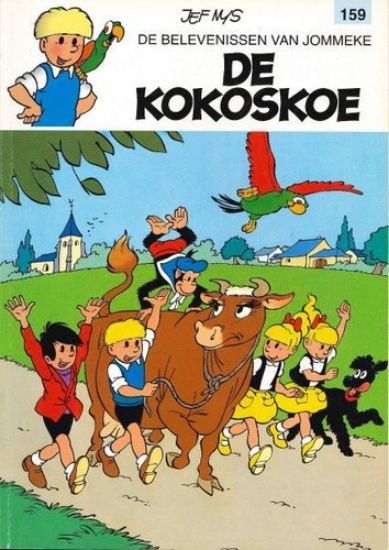 Afbeelding van Jommeke #159 - Kokoskoe - Tweedehands (HET VOLK, zachte kaft)