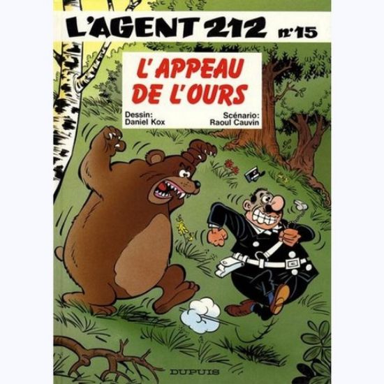 Afbeelding van Agent 212 (fra) #15 - L'appeau de l'ours - Tweedehands (DUPUIS, harde kaft)