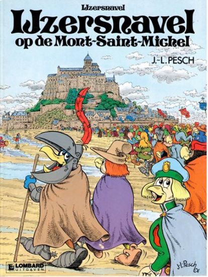 Afbeelding van Ijzersnavel #1 - Op de mont saint michel - Tweedehands (LOMBARD, zachte kaft)