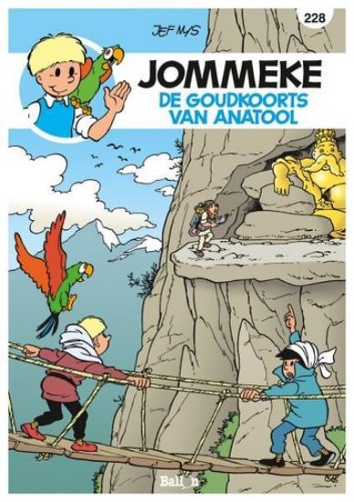 Afbeelding van Jommeke #228 - Goudkoorts van anatool (BALLON, zachte kaft)