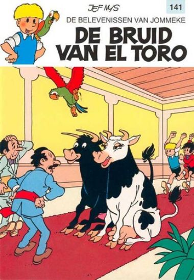 Afbeelding van Jommeke #141 - Bruid van el toro - Tweedehands (HET VOLK, zachte kaft)