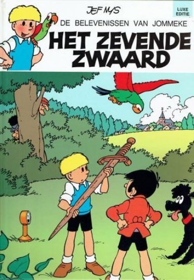 Afbeelding van Jommeke #174 - Zevende zwaard - Tweedehands (HET VOLK, zachte kaft)
