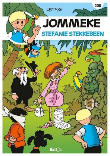 Afbeelding van Jommeke #200 - Stefanie stekkebeen (BALLON, zachte kaft)