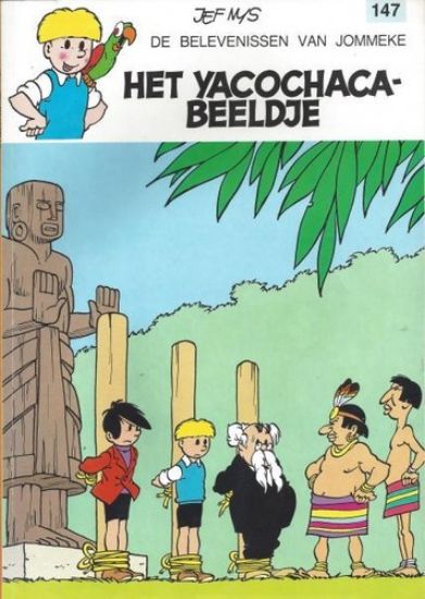 Afbeelding van Jommeke #147 - Yacochacabeeldje - Tweedehands (HET VOLK, zachte kaft)