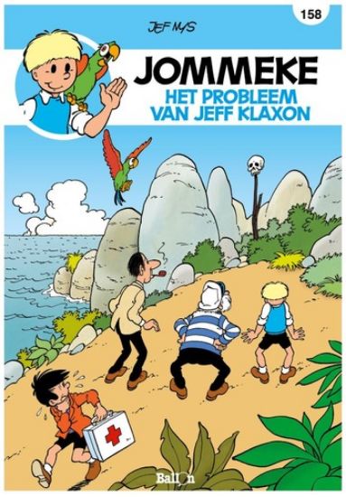 Afbeelding van Jommeke #158 - Probleem van jeff klaxon (story) (BALLON, zachte kaft)
