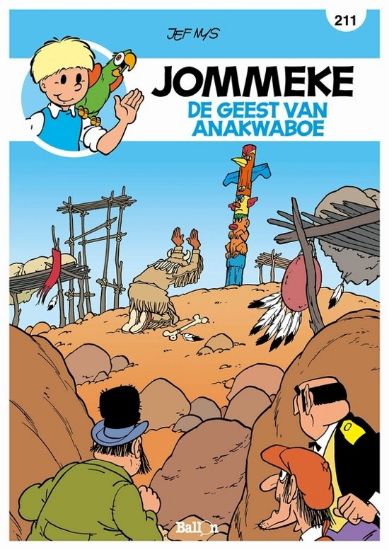 Afbeelding van Jommeke #211 - Geest van anakwaboe (BALLON, zachte kaft)