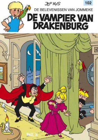 Afbeelding van Jommeke #102 - Vampier van drakenburg (BALLON, zachte kaft)