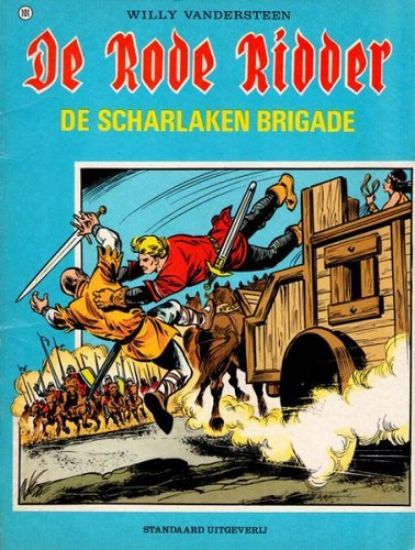 Afbeelding van Rode ridder #101 - Scharlaken brigade (zw/wit) (STANDAARD, zachte kaft)