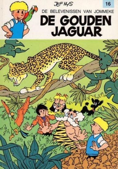 Afbeelding van Jommeke #16 - Gouden jaguar (HET VOLK, zachte kaft)