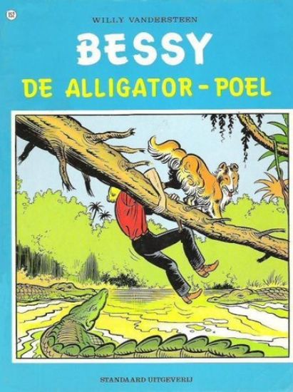 Afbeelding van Bessy #152 - Alligator - poel - Tweedehands (STANDAARD, zachte kaft)