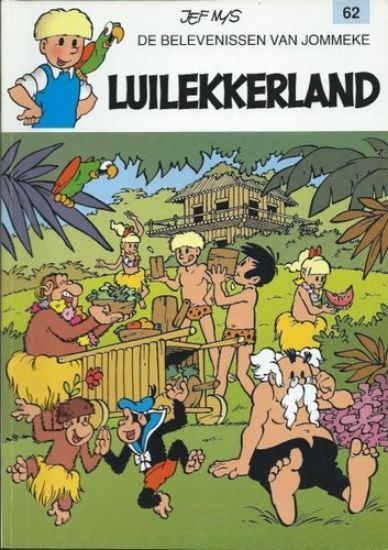 Afbeelding van Jommeke #62 - Luilekkerland (MEZZANINE, zachte kaft)