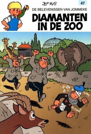 Afbeelding van Jommeke #47 - Diamanten in de zoo - Tweedehands (MEZZANINE, zachte kaft)