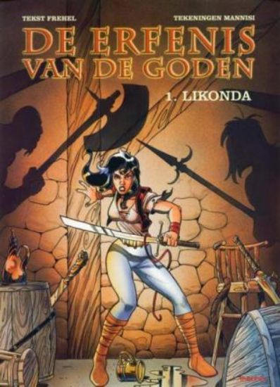 Afbeelding van Erfenis van de goden #1 - Likonda - Tweedehands (ARBORIS, zachte kaft)