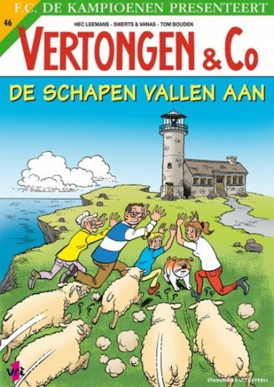 Afbeelding van Vertongen & co #46 - Schapen vallen aan (STANDAARD, zachte kaft)