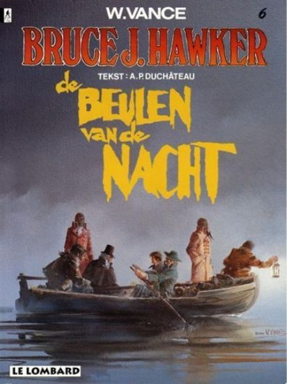 Afbeelding van Bruce j hawker #6 - Beulen van de nacht - Tweedehands (LOMBARD, zachte kaft)