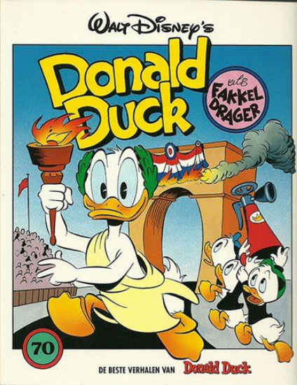 Afbeelding van Donald duck #70 - Fakkeldrager - Tweedehands (SANOMA, zachte kaft)