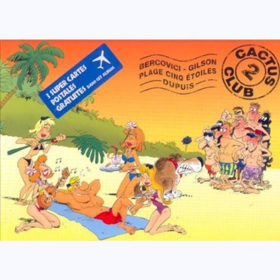 Afbeelding van Cactus club (fra) #2 - Plage cinq etoiles - Tweedehands (DUPUIS, harde kaft)