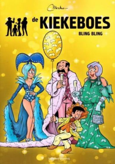 Afbeelding van Kiekeboes - Bling bling - Tweedehands (STANDAARD, zachte kaft)