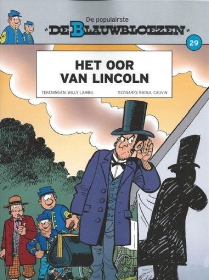 Afbeelding van Blauwbloezen #29 - Oor van lincoln (laatste nieuws) (DUPUIS, zachte kaft)