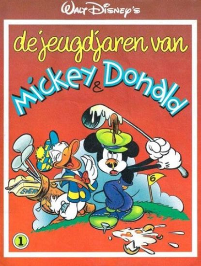 Afbeelding van Mickey & donald #1 - Jeugdjaren van mickey & donald 1 - Tweedehands (OBERON, zachte kaft)