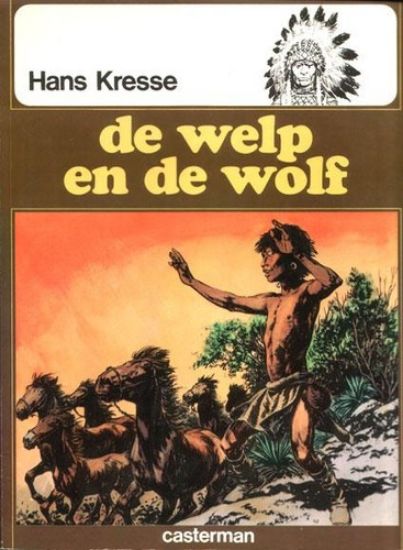 Afbeelding van Indianenreeks - Welp en de wolf - Tweedehands (CASTERMAN, zachte kaft)
