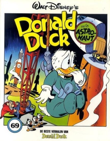 Afbeelding van Donald duck #69 - Astronaut - Tweedehands (GEILLUSTREERDE PERS, zachte kaft)