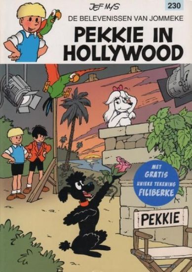 Afbeelding van Jommeke #230 - Pekkie in hollywood - Tweedehands (MEZZANINE, zachte kaft)