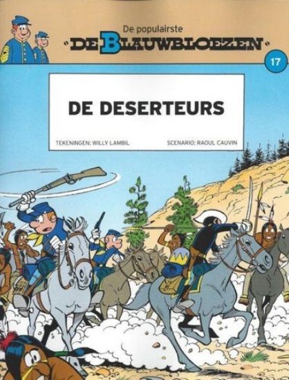 Afbeelding van Blauwbloezen laatste nieuws #17 - Deserteurs (het laatste nieuws) - Tweedehands (DUPUIS, zachte kaft)