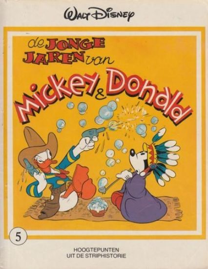 Afbeelding van Mickey & donald #5 - Jonge jaren van mickey & donald 5 - Tweedehands (OBERON, zachte kaft)