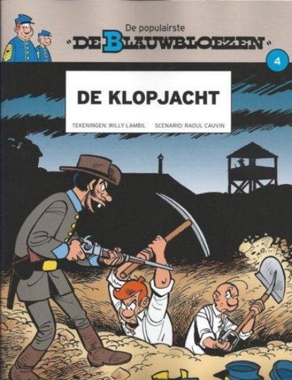 Afbeelding van Blauwbloezen laatste nieuws #4 - Klopjacht (laatste nieuws) (DUPUIS, zachte kaft)
