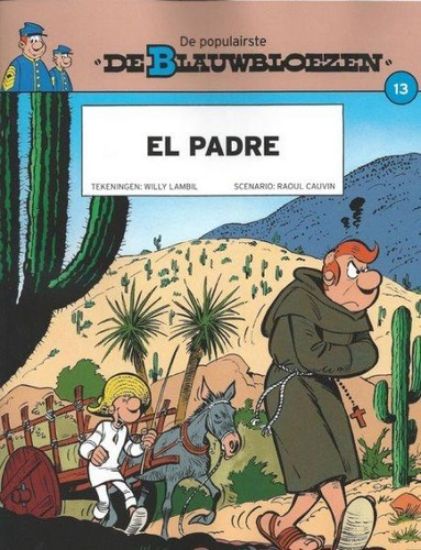 Afbeelding van Blauwbloezen laatste nieuws #13 - El padre (laatste nieuws) (DUPUIS, zachte kaft)