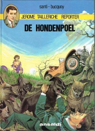 Afbeelding van Jerome tailleriche #1 - Hondenpoel - Tweedehands (ANSALDI, harde kaft)