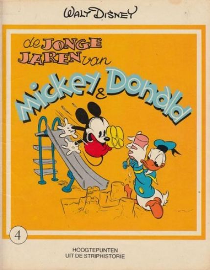 Afbeelding van Mickey & donald #4 - Jonge jaren van mickey & donald 4 - Tweedehands (OBERON, zachte kaft)